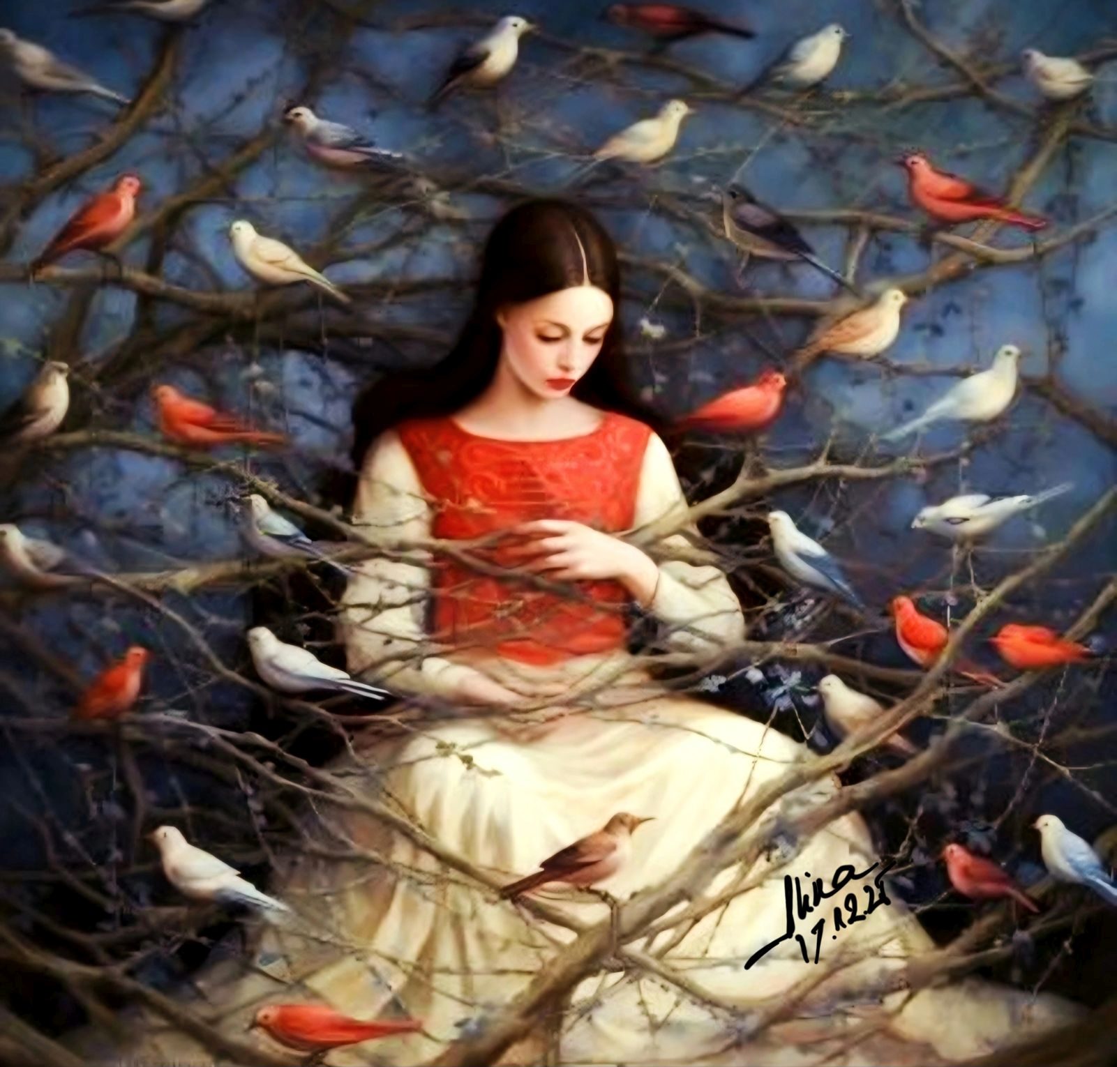 ArteDiAlina.com painting: Snow White